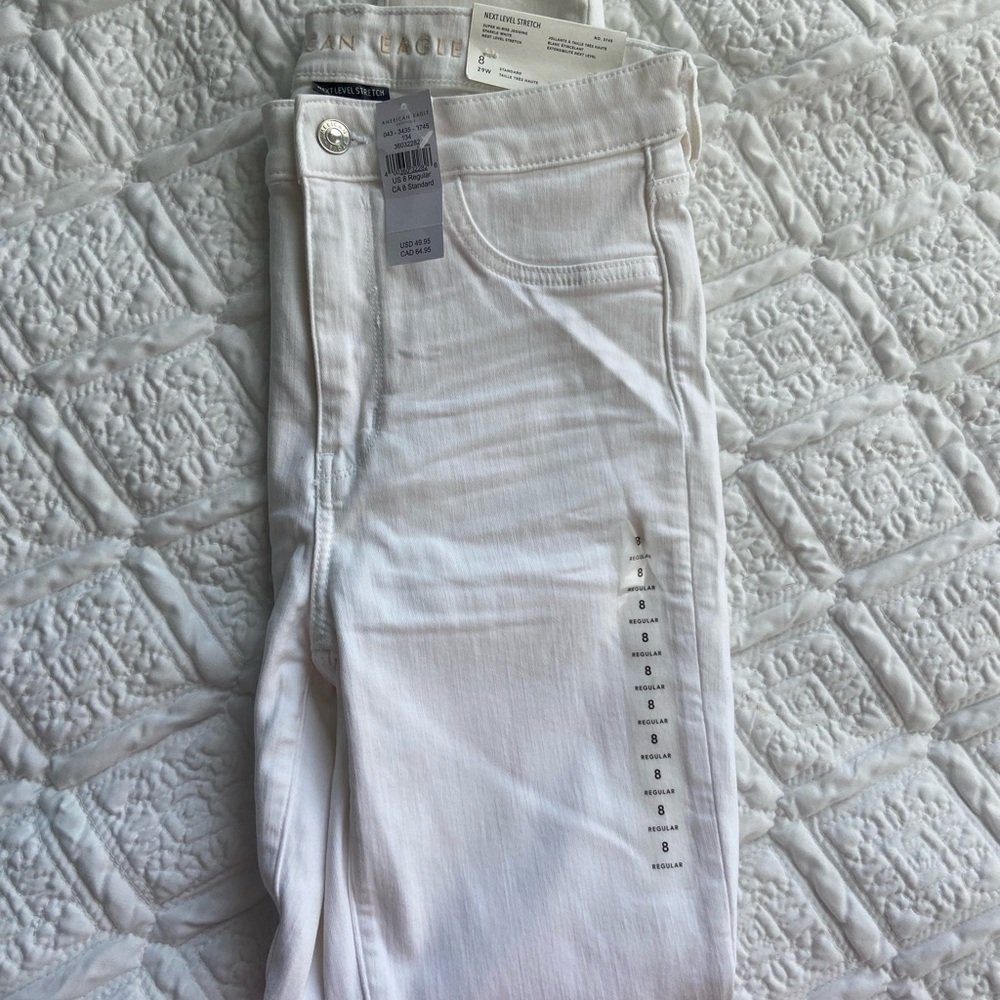 American eagle white jeans
